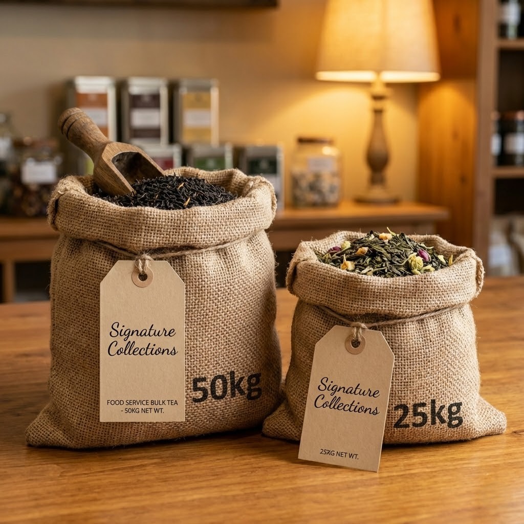 Bulk Tea Sacks for Food Service